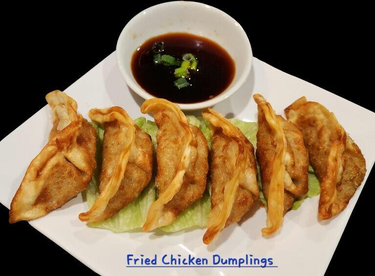 Pan Fried Chicken Dumplings