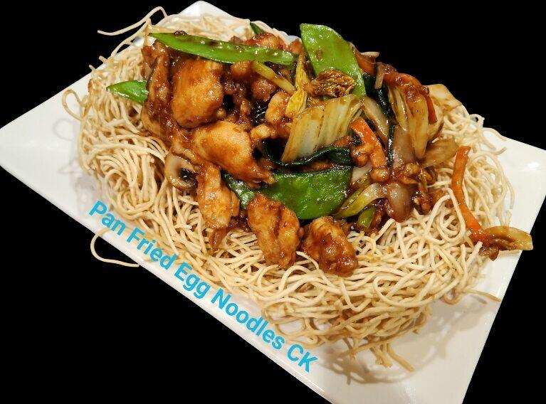 Pan Fried Egg Noodles